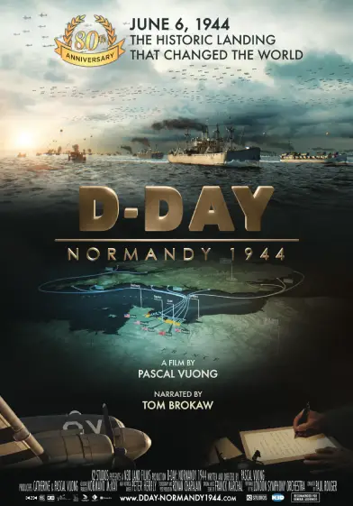 A poster of the movie D-day Normandy 1944. 