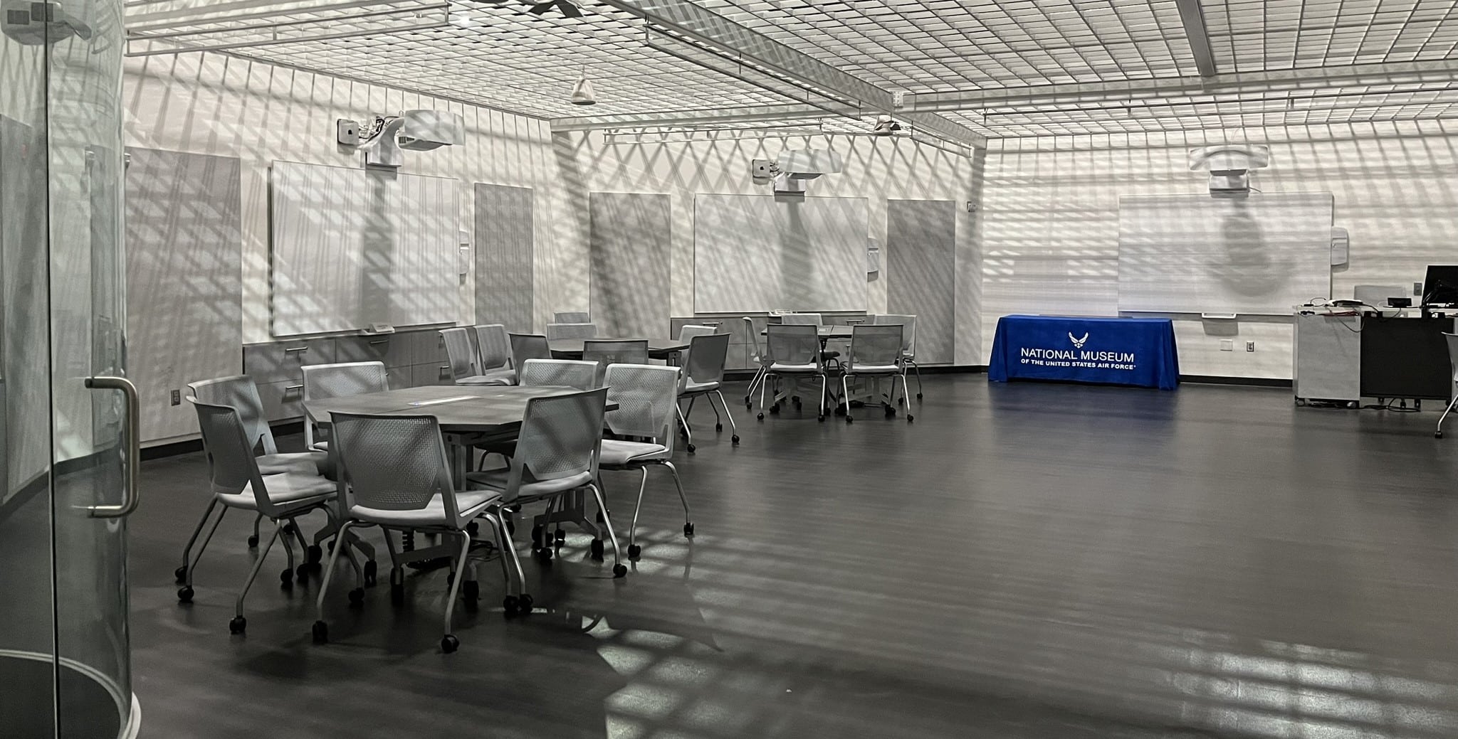 The STEM Learning Node set up for an event.